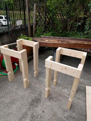ガーデンテーブル(モザイクタイル埋め込み) | ナンバ ガーデンテーブル(モザイクタイル埋め込み) | ナンバ